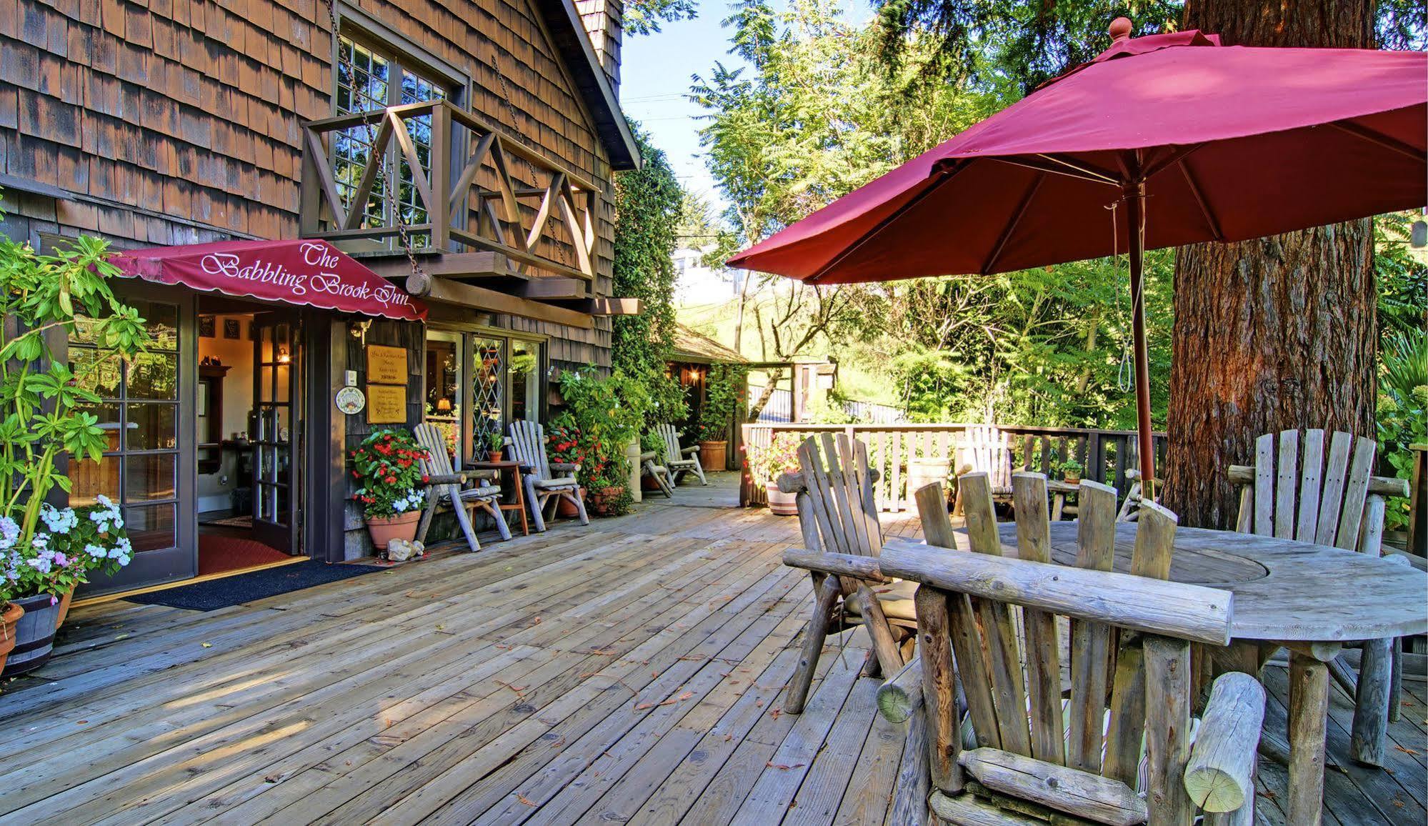 The Babbling Brook Inn Santa Cruz Dış mekan fotoğraf